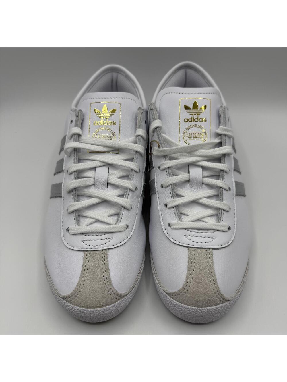 adidas Originals Italia 70s White Silver Metallic JQ9070 Women Size 10 - Picture 2 of 16